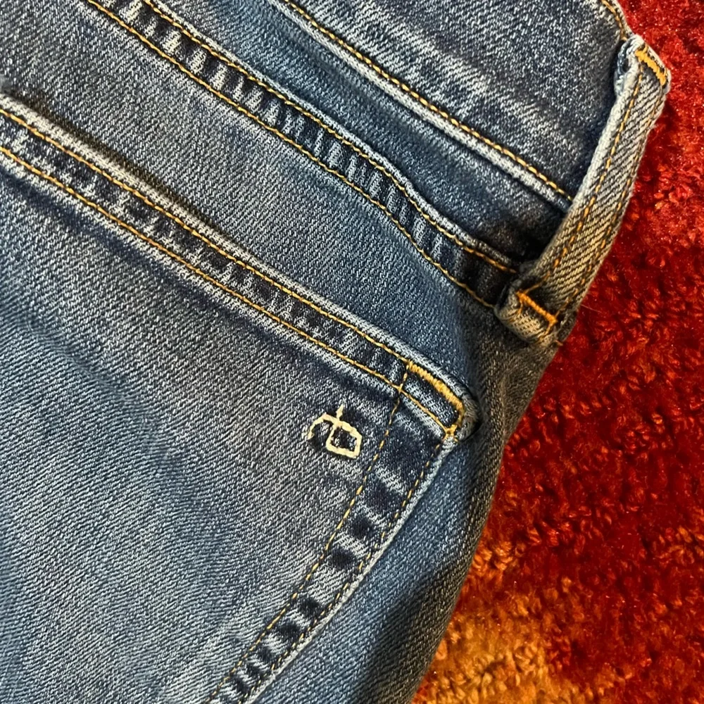 Size 25 Rag & Bone Dre Low Rise Boyfriend Coopers - Picture 3 of 10
